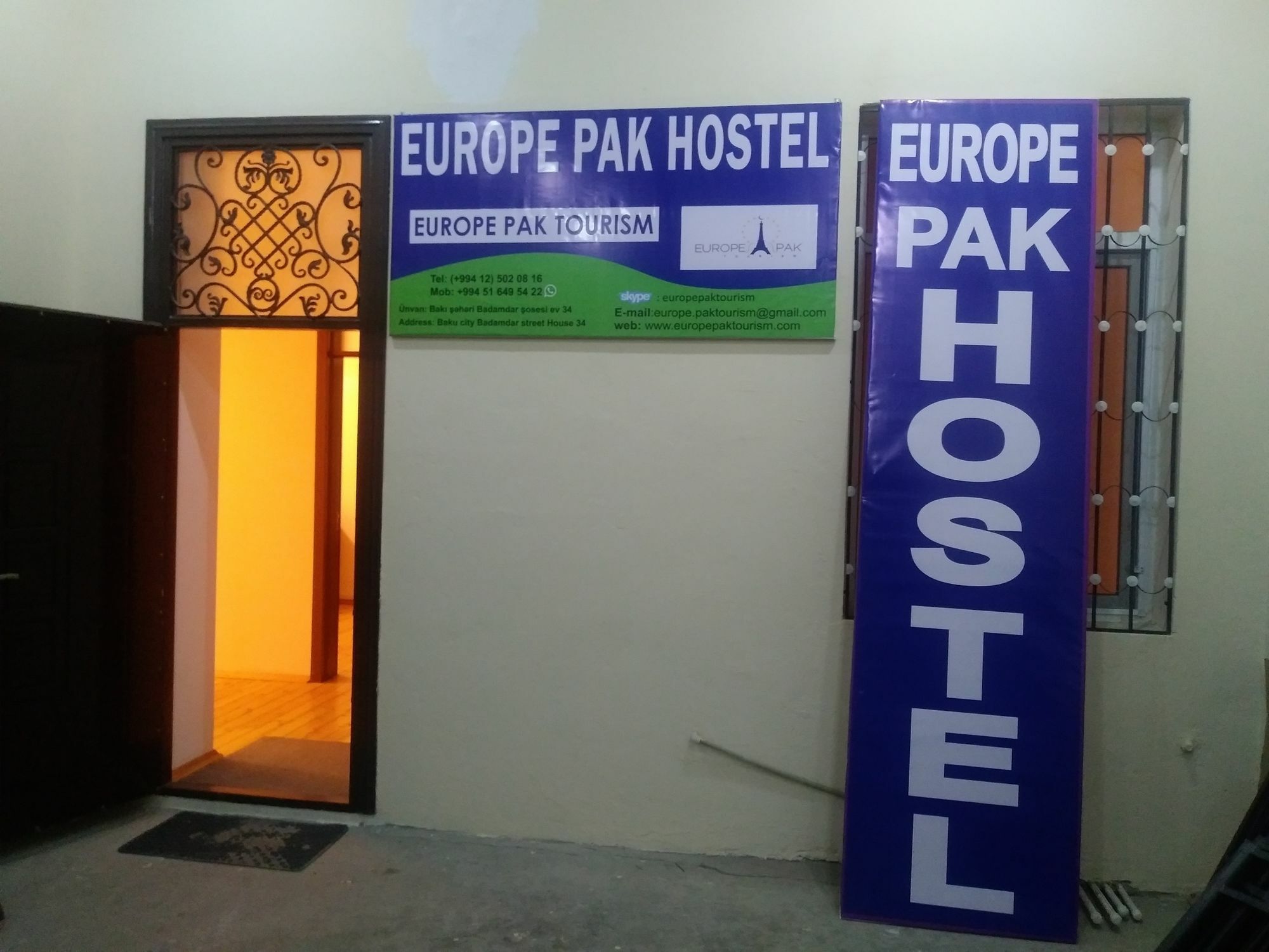 Europe Pak Hostel Bakú Exterior foto